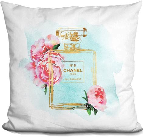 lilipi brand chanel teal & gold picture fram|Amazon.com: Lilipi Pillow.